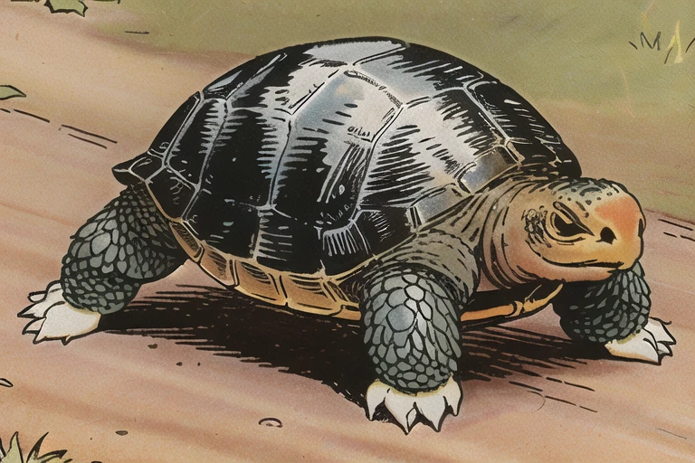 <lora:alfredbestall:1> bestall, a tortoise