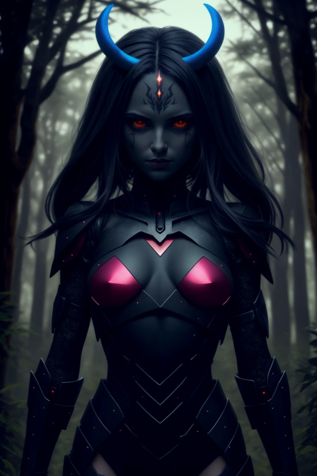 (nature:1.2), sci-fi, demon