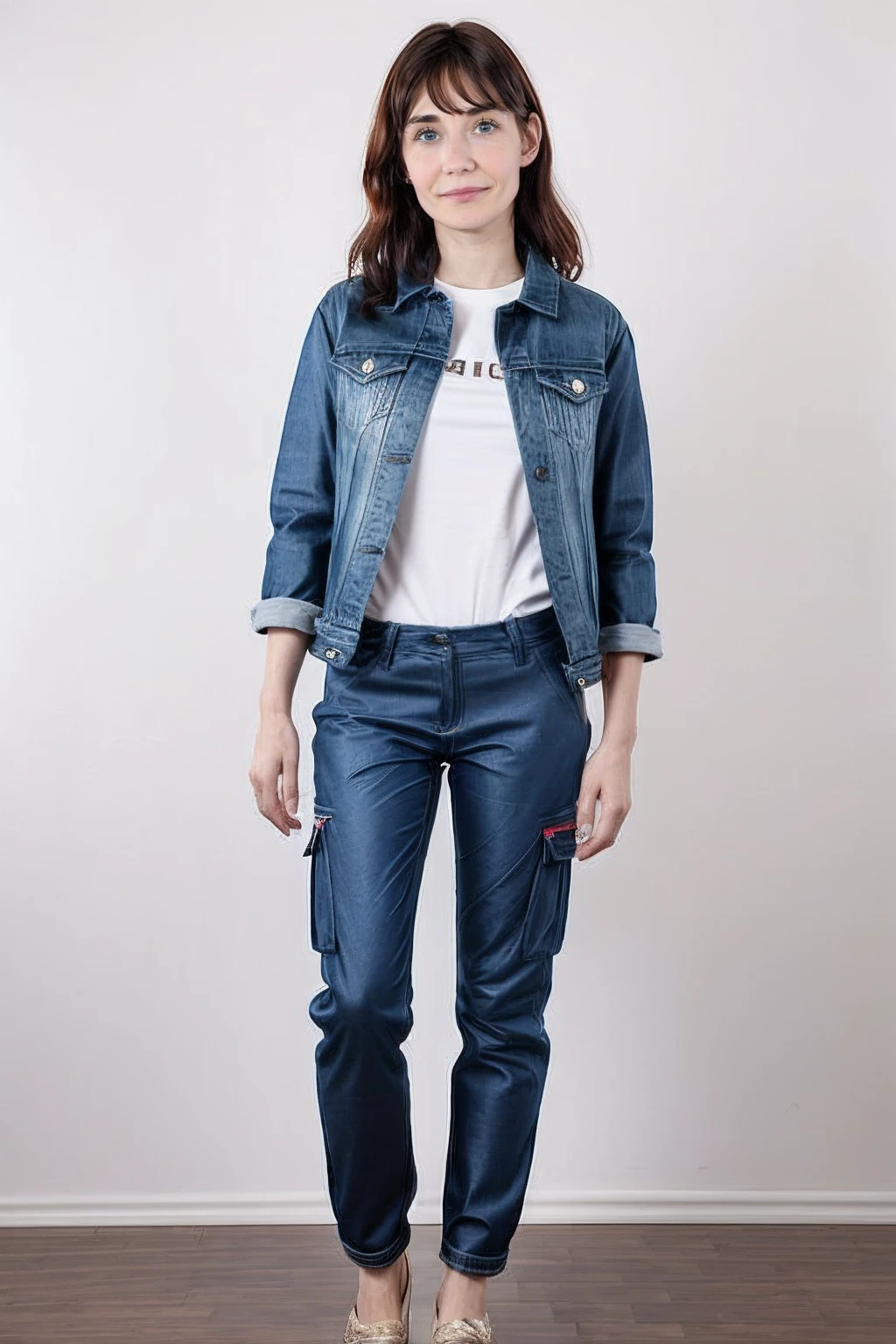 <lora:czc2:1>(czc, full body, clothed:1.2) denim jacket and cargo pants ,caricevh<lora:caricevh:1>