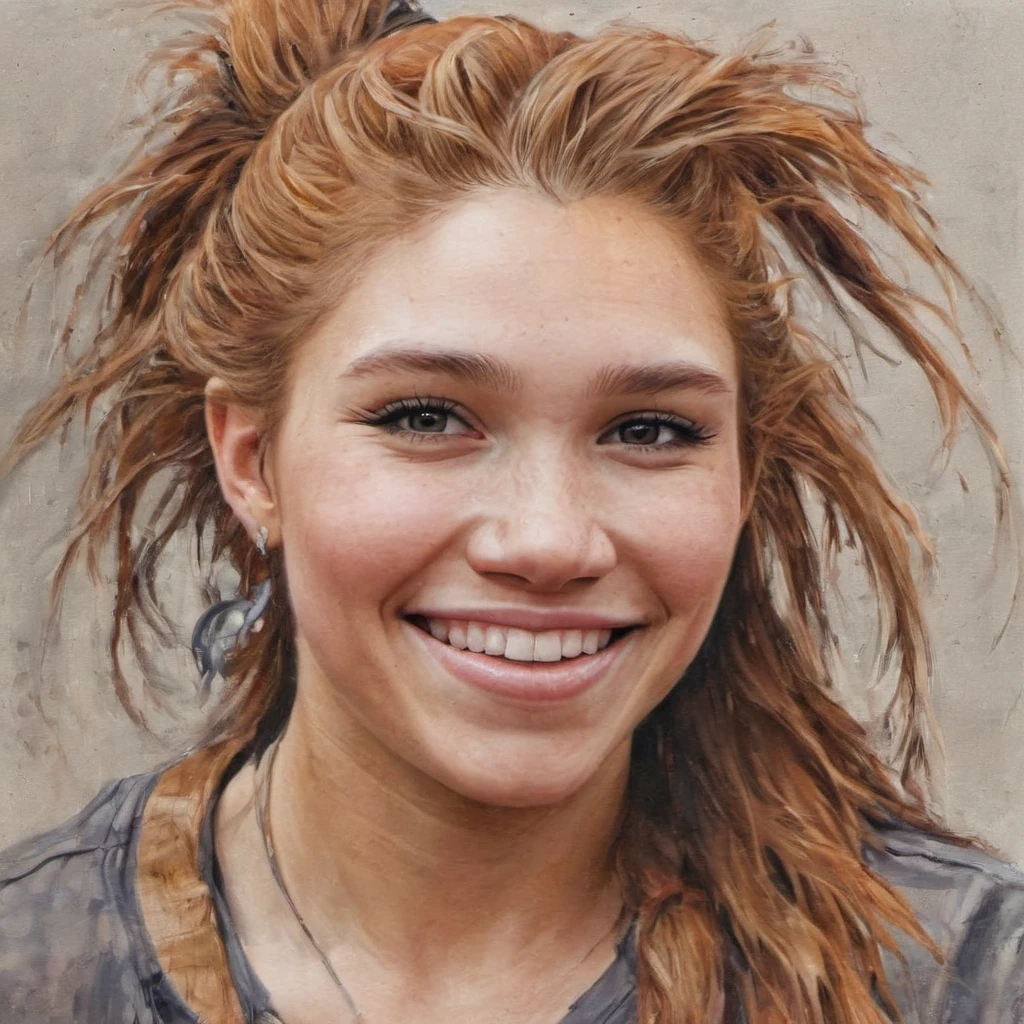 80's Teenager,Typical 80s Suburban Teenager,Artgerm,fashionable clothes,80's fashion,leg warmers,pony tails,bangles,too much make up,youthful appearance,full body,Pencil Sketches,sharp focus,studio photo,intricate details,highly detailed,by greg rutkowski,Watercolor,trending on artstation,sharp focus,studio photo,intricate details,highly detailed,ultra hd,realistic,vivid colors,highly detailed,UHD drawing,pen and ink,perfect composition,beautiful detailed intricate insanely detailed octane render trending on artstation,8k artistic photography,photorealistic concept art,soft natural volumetric cinematic perfect light,beautiful detailed intricate insanely detailed octane render trending on artstationby Albert Eckhout enchanting,Nikas Safronov,Gabriele Dell'otto,Charles Victor Thirion,Carl Eugen Keel,Carl Lundgren,pencil sketch, Mysterious, <lora:neanderthal-woman:0.88> woman, neanderthal woman, stone age, smile, blonde hair, feminine focus,female