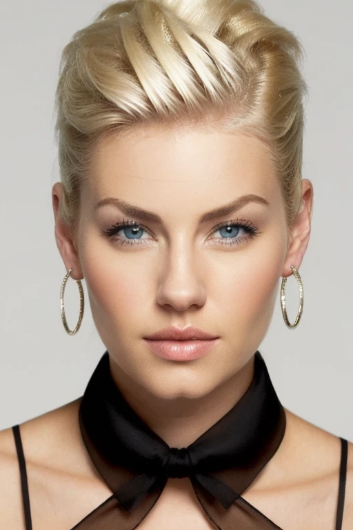 3l1sh4c, face closeup, pompadour, blonde,  <lora:3l1sh4c:1>