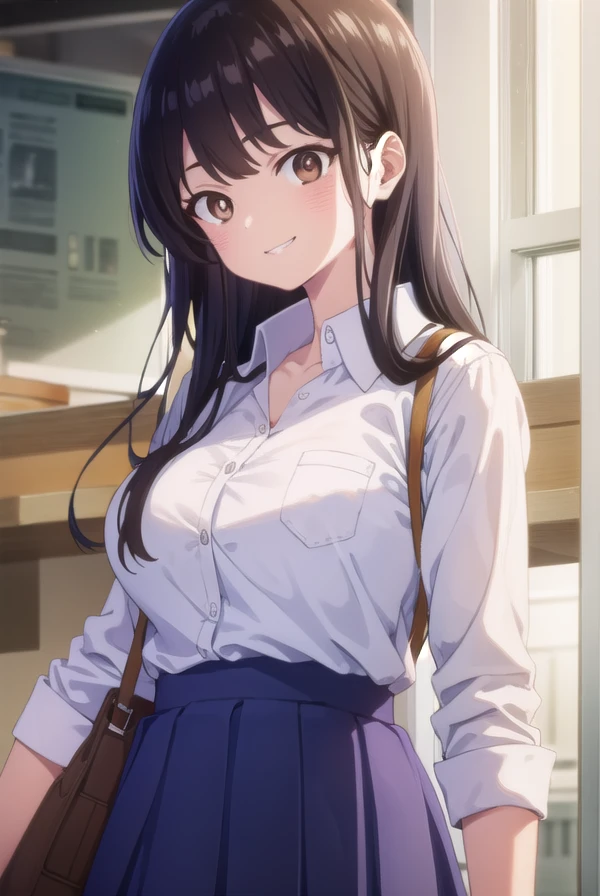 annayamada, <lora:anna yamada s1-lora-nochekaiser:1>,
anna yamada, long hair, bangs, black hair, (brown eyes:1.5), smile, grin,
BREAK skirt, shirt, school uniform, white shirt, pleated skirt, collared shirt, sweatdrop, blue skirt, pocket, shirt tucked in, breast pocket,
BREAK indoors, classroom,
BREAK looking at viewer, (cowboy shot:1.5),
BREAK <lyco:GoodHands-beta2:1>, (masterpiece:1.2), best quality, high resolution, unity 8k wallpaper, (illustration:0.8), (beautiful detailed eyes:1.6), extremely detailed face, perfect lighting, extremely detailed CG, (perfect hands, perfect anatomy),