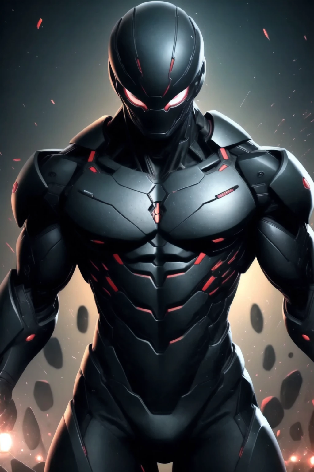 ninja, cyborg <lora:armor_ninja:1>