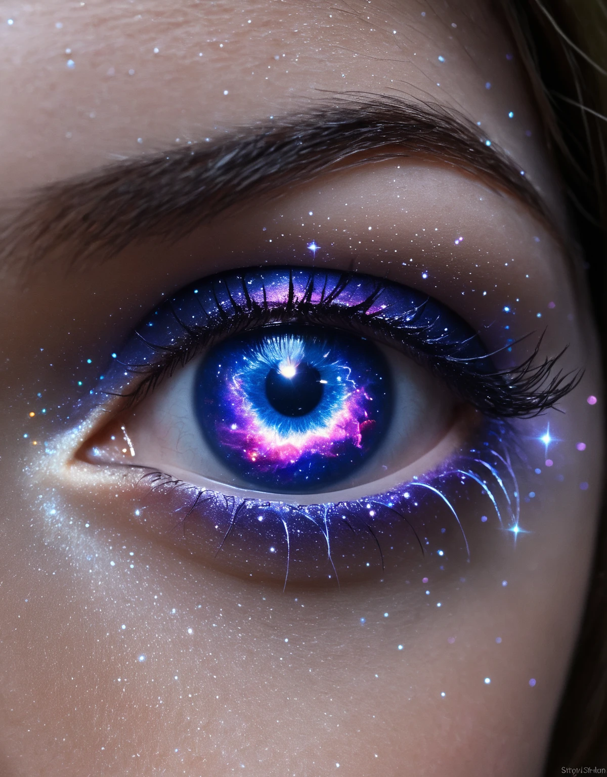 magical galaxy eye