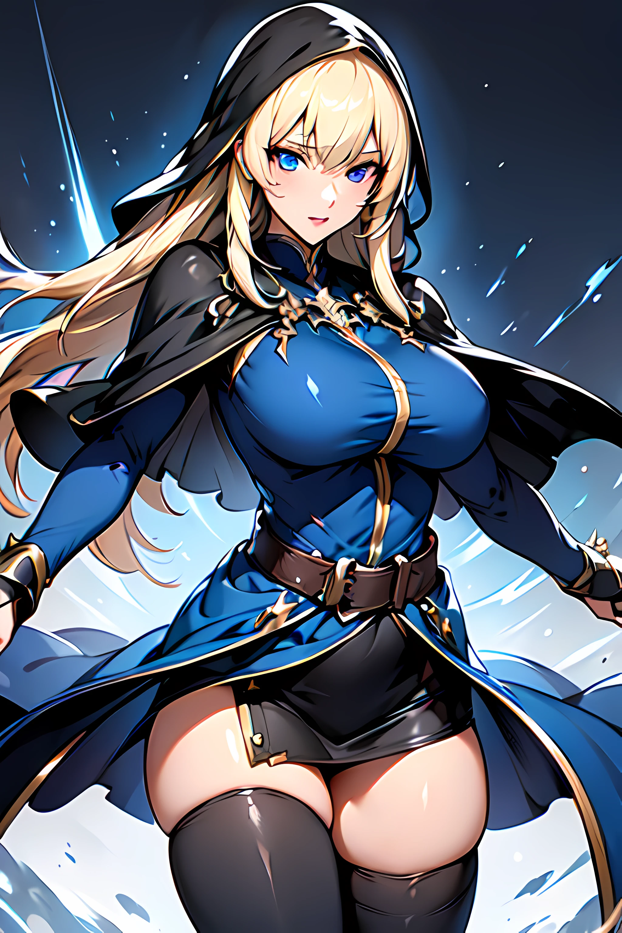 masterpiece,best quality, unreal engine, ultra res, extremely detailed,
1girl<lora:mugen_schlussel_v1:0.8>
mugenschlussel,veil,blue robe, black capelet, pencil skirt, black panty, thighhigh,
<lora:Style_hews_style:0.>hews style <lora:Style_cutesexyrobutts_v2:0.>CSR STYLE
<lora:Style_puuzaki-puuna-lora-v1:0.0><lora:Style_anmnr01AOM3A1:0.>
<lora:Concept_Round_Breasts_V7:0.>round breasts, large breasts,
