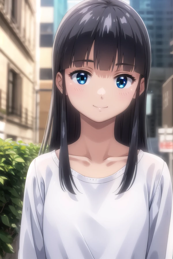 bokunococo, <lora:boku no coco ova-lora-nochekaiser:1>,
coco, long hair, blue eyes, black hair, bangs, blunt bangs, sidelocks, smile,
BREAK shirt, (white shirt:1.5), pants,
BREAK outdoors,
BREAK looking at viewer, (cowboy shot:1.5),
BREAK <lyco:GoodHands-beta2:1>, (masterpiece:1.2), best quality, high resolution, unity 8k wallpaper, (illustration:0.8), (beautiful detailed eyes:1.6), extremely detailed face, perfect lighting, extremely detailed CG, (perfect hands, perfect anatomy),