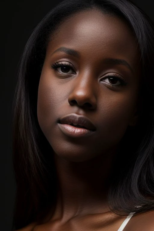DEN_jezzabel_vessirMK2,
(headshot:1.2) portrait on a (plain black background:1.2), (headshot:1.2), (face focus:1.1), (facing the camera:1.2), Head in the centre, (eye contact:1.3), (intense stare:1.1), mouth open, (facing straightforward:1.2), (forward facing:1.1), Head, face, Head focus, Head tilted down, looking slightly up at the camera,
bokeh, f1.4, 40mm, photorealistic, raw, 8k, textured skin, skin pores, intricate details  <lora:epi_noiseoffset2:1>, epiCRealism