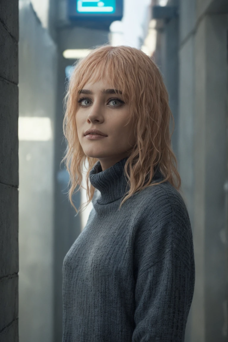 face, front body, portrait photography, blue turtleneck sweater, alleyway background, soft colors, bokeh, masterpiece, high quality, (high detailed skin:1.1)
<lora:mariette_br2049_lora_v01:0.85> mar1ette