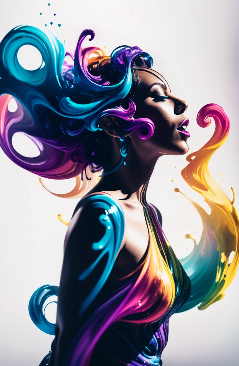 photograph, cinematic color grading, <lora:EnvyInkSwirlXL01:1>singer made of sparkling  multicolor swirling ink<lora:EnvyBetterHiresFixXL01:0:hr=1>