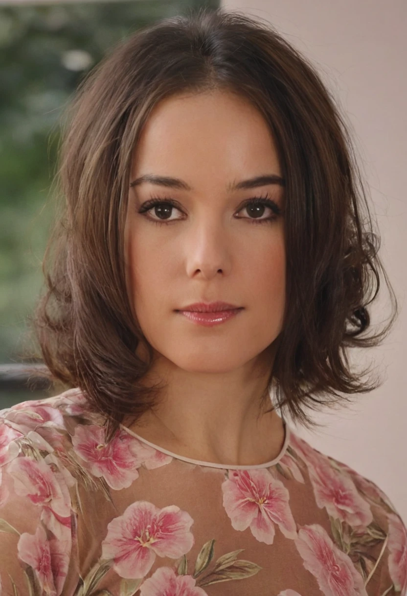 a beautiful picture of 4liz33V2, brunette, detailed skin texture,masterpiece, face focus, photorealistic, woman, 4k, HDR, backlighting, bloom, light, RAW color photo,(fully in frame:1.1), (blush:0.5), (goosebumps:0.5), wearing a blouse, <lora:4liz33V2:1>