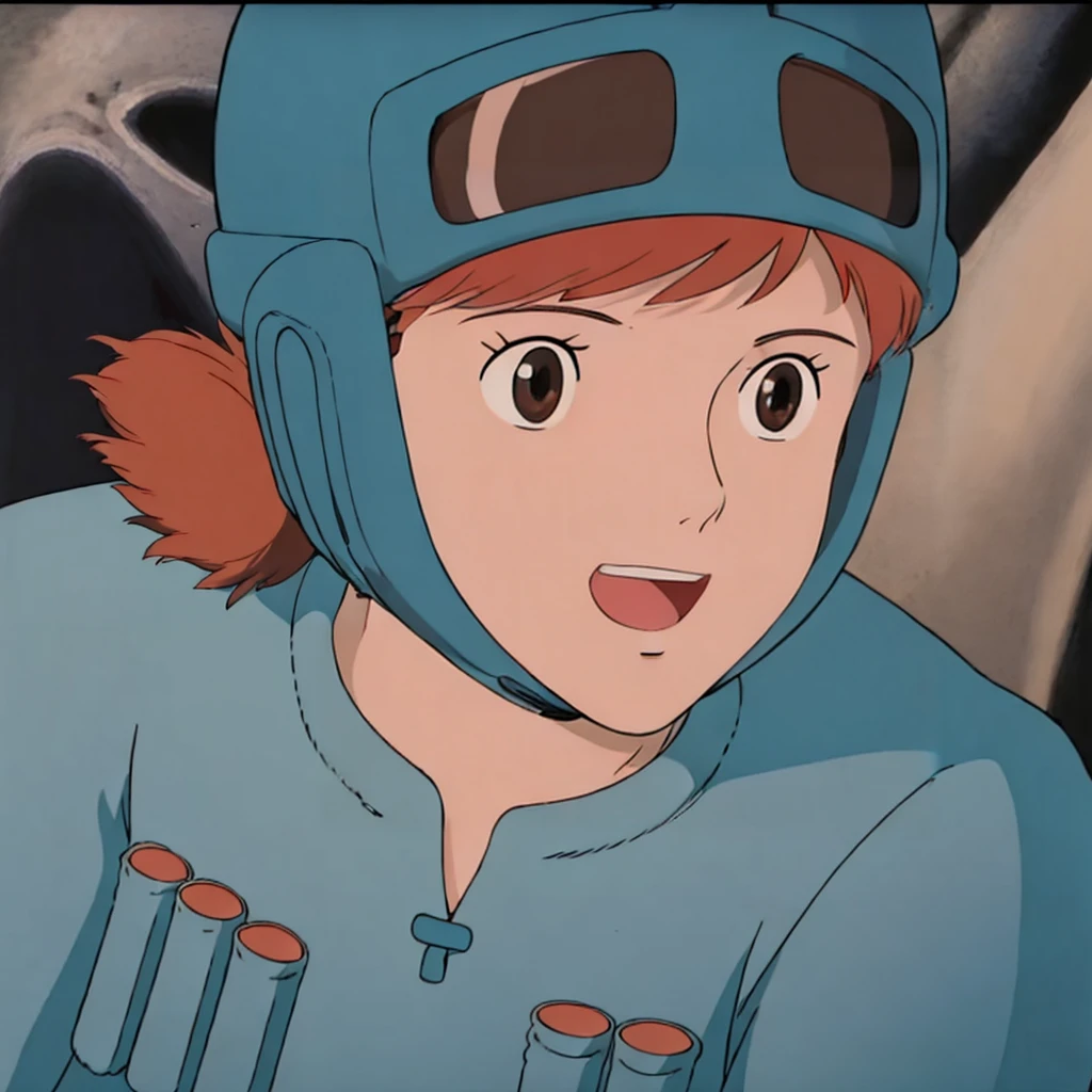<lora:Nausicaa005:0.7>,close-up,smile,open mouth,
Nausicaa,1girl,
goggle helmet,
blue_dress,long_sleeves,
nature,