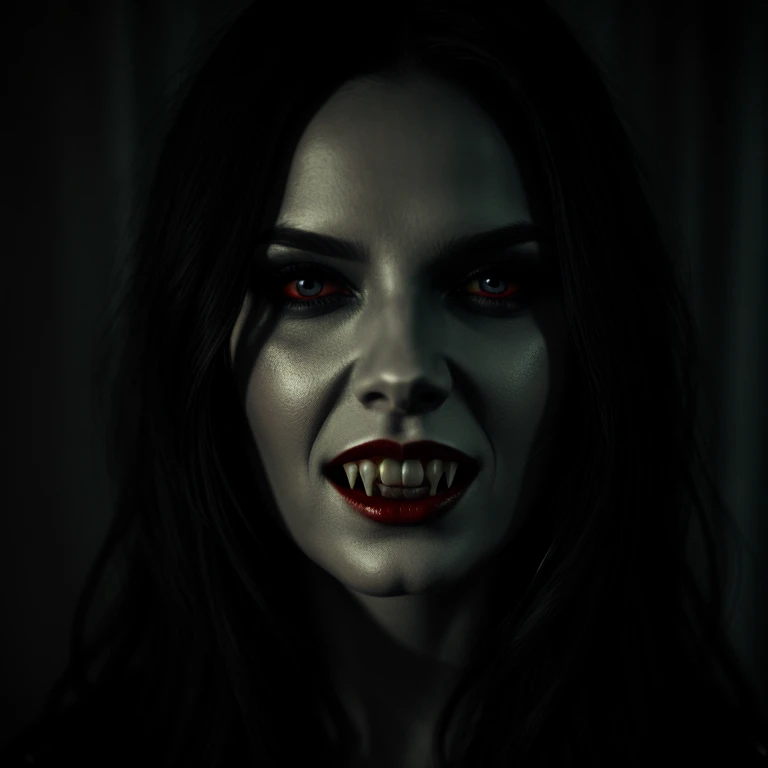 Dark Fantasy Art of <lora:vampire fangs teeth v2 SD1.5:1.2> Vampire Fangs Teeth
Female Vampire a close up of a person with a tooth Vampire Fangs Teeth, dark, moody, dark fantasy style