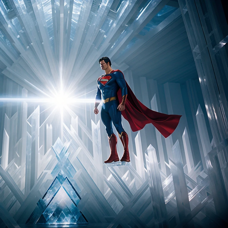 cinematic film still of <lora:Fortress of Solitude Style SD1.5:1.2>
Fortress of Solitude a superman flying over Fortress of Solitude with a giant window and big ice cubes everywhere, shallow depth of field, vignette, highly detailed, high budget, bokeh, cinemascope, moody, epic, gorgeous, film grain, grainy