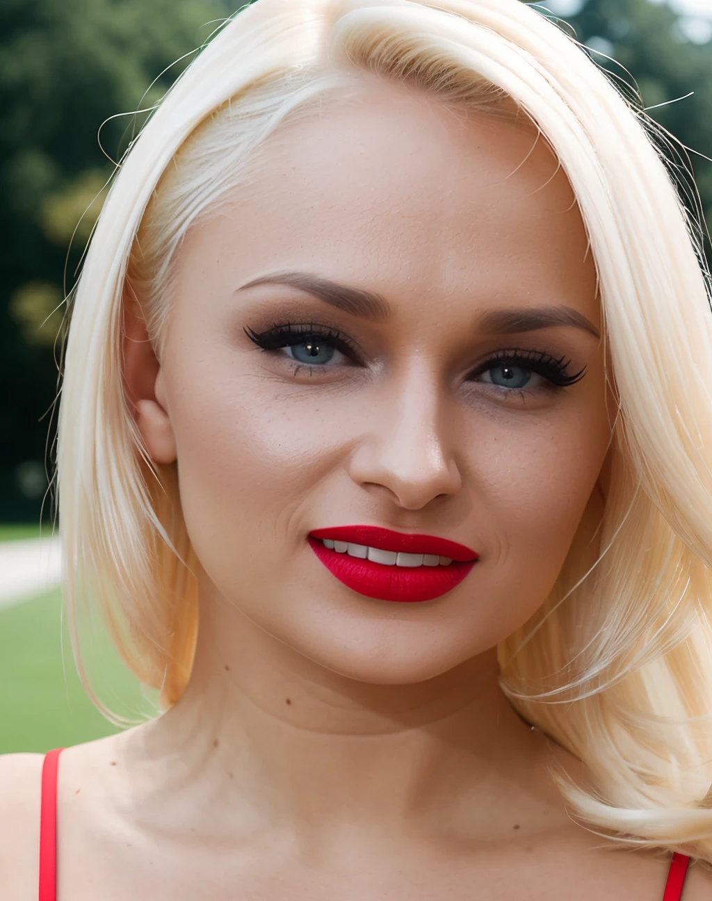 cinematic photo <lora:quiron_IvanaSugar_v1_Lora:0.87> IvanaSugarQuiron woman, blonde hair, . 35mm photograph, film, bokeh, professional, 4k, highly detailed