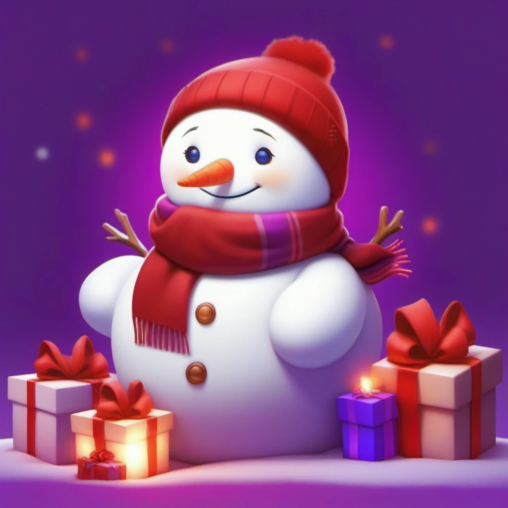 Christmas theme_snowman_SE | 圣诞节主题_雪人_思恩