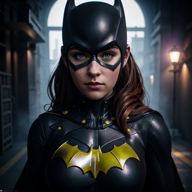Hyperrealistic art of <lora:batgirl SD1.5:1.2>
Batgirl a woman in a Batgirl costume poses for a picture, Extremely high-resolution details, photographic, realism pushed to extreme, fine texture, incredibly lifelike