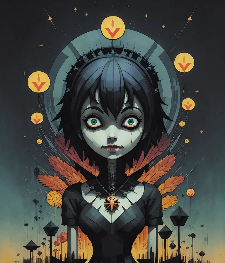 Retro-Futuristic Art Style
