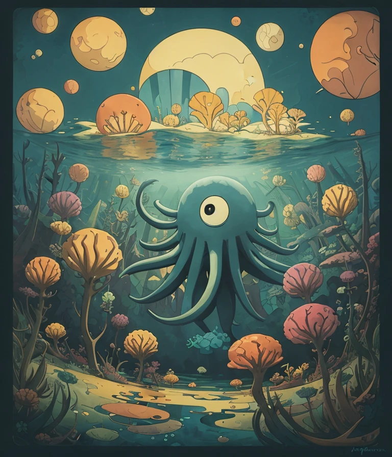 Retro-Futuristic Art Style