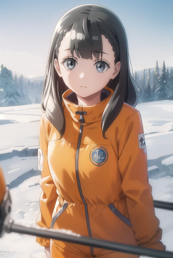 yuzukishiraishi, <lora:yuzuki shiraishi anime s1-lora-nochekaiser:1>,
yuzuki shiraishi, long hair, bangs, black hair, braid, (grey eyes:1.5),
BREAK jacket, helmet, orange jacket, orange helmet,
BREAK outdoors, snow, ice,
BREAK looking at viewer, (cowboy shot:1.5),
BREAK <lyco:GoodHands-beta2:1>, (masterpiece:1.2), best quality, high resolution, unity 8k wallpaper, (illustration:0.8), (beautiful detailed eyes:1.6), extremely detailed face, perfect lighting, extremely detailed CG, (perfect hands, perfect anatomy),