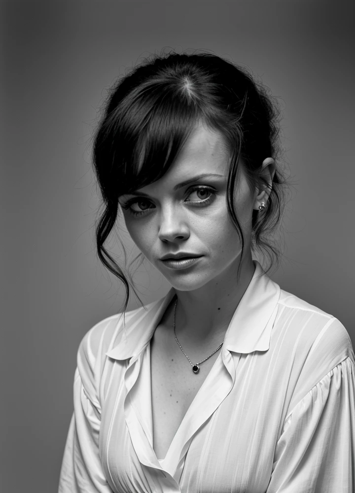 photo of christinaricci-ti , natural lighting, by Peter Lindbergh