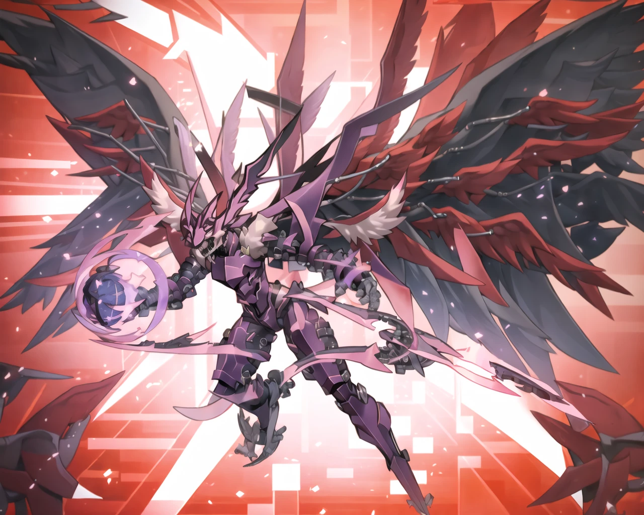 full body,anime screencap,dexdoru,open mouth,flying,horns,wings,outdoors, <lora:DEXDORUgoramonSD15:0.9>, sfw,beautiful, masterpiece, best quality,absurderes,octane render