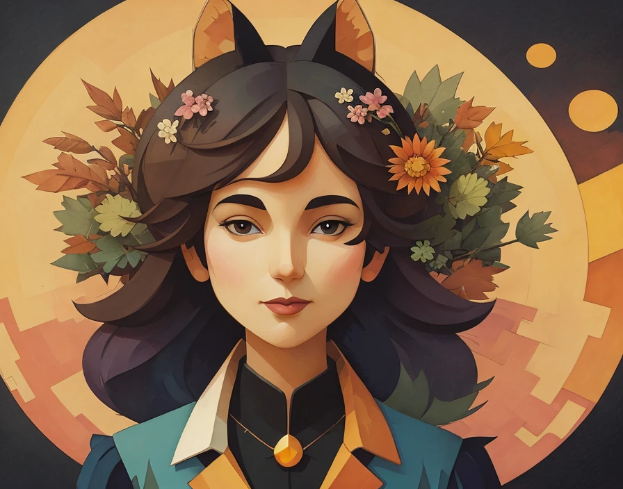 Retro-Futuristic Art Style