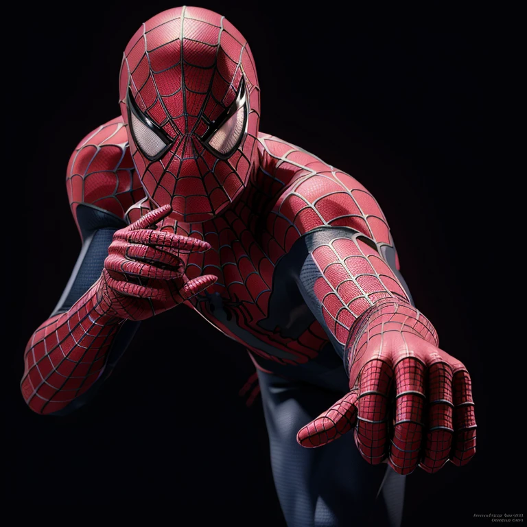 Hyperrealistic art of <lora:Spiderman SD1.5:1.2>
Spider-Man a spider - man hand is shown with a web, Extremely high-resolution details, photographic, realism pushed to extreme, fine texture, incredibly lifelike