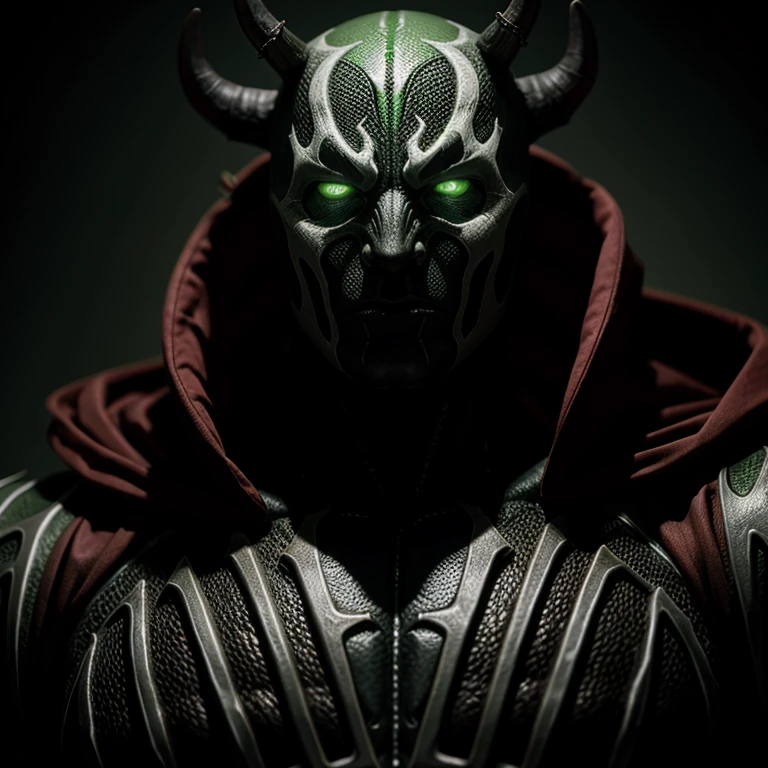 Hyperrealistic art of <lora:Spawn SD1.5:1.2>
Spawn a demonic creature with a demon like face and a demon like body and a living symbiotic costume and glowing green eyes, Extremely high-resolution details, photographic, realism pushed to extreme, fine texture, incredibly lifelike