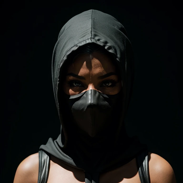 cinematic film still of <lora:Mortal Kombat Style SD1.5:1.2>
Noob Saibot a woman with a mask and a hood on Mortal Kombat Style, shallow depth of field, vignette, highly detailed, high budget, bokeh, cinemascope, moody, epic, gorgeous, film grain, grainy