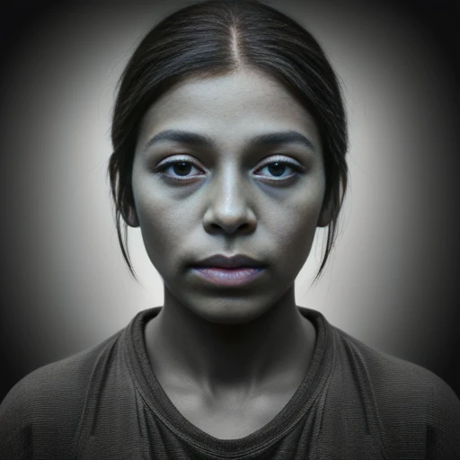 a black and white photo of a person, kind and loving expression, hyper realistic photograph, highly detailed vfx portrait inspired by Lee Jeffries, renaissance, jansaudek, andrey gordeev