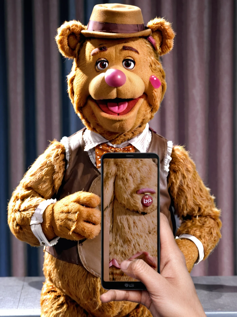 cute teddybear with sparkling eyes opens his mouth and sucks huge penis in the toy store, 8k, epic realistic, high detail