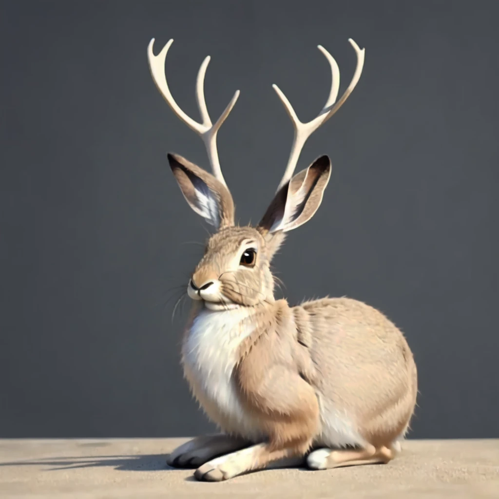 <lora:Jackalope_v1:0.5>, Jackalope, realistic, JKLP, deer