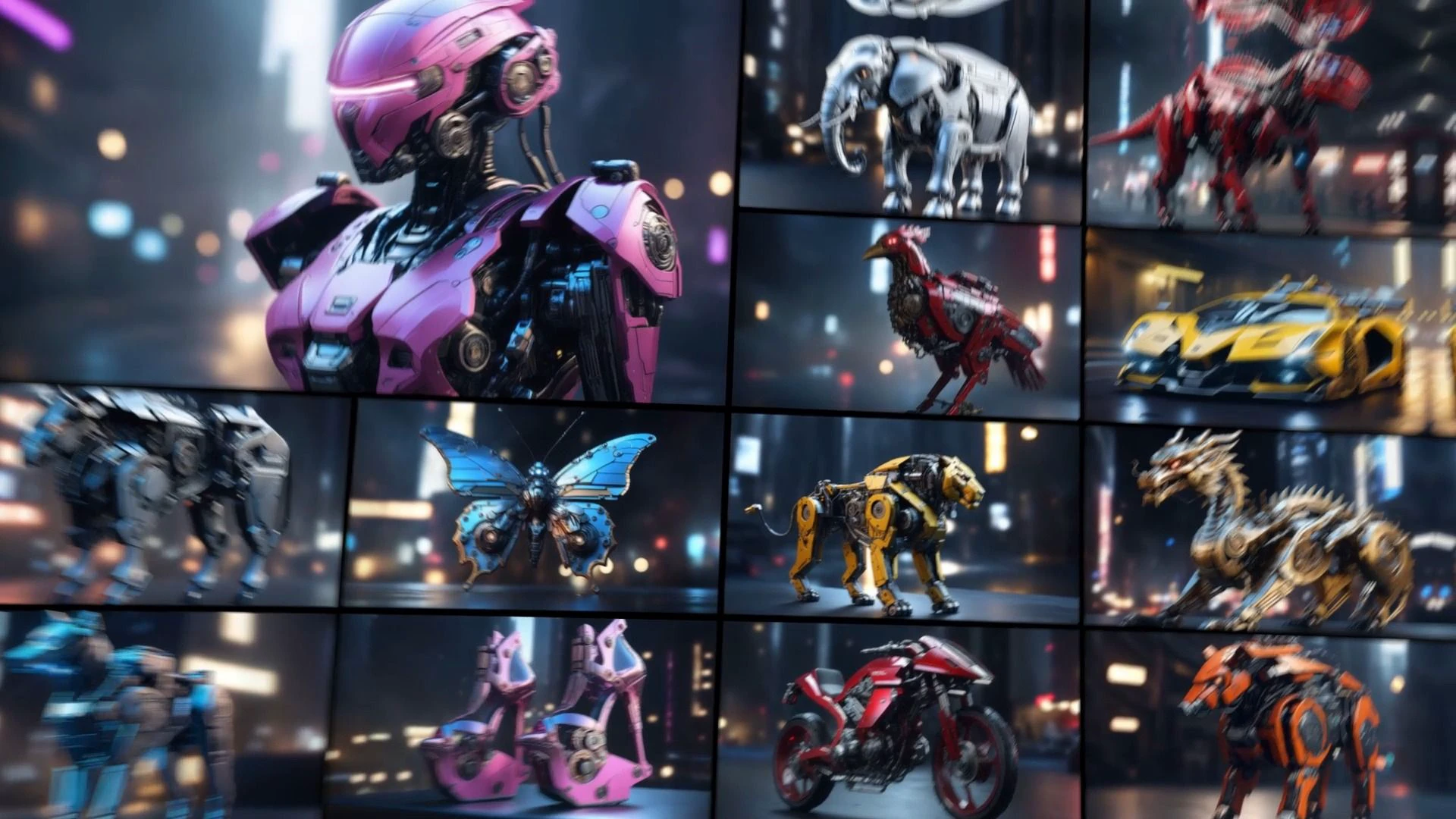 XL Special effects mech art style v1.0