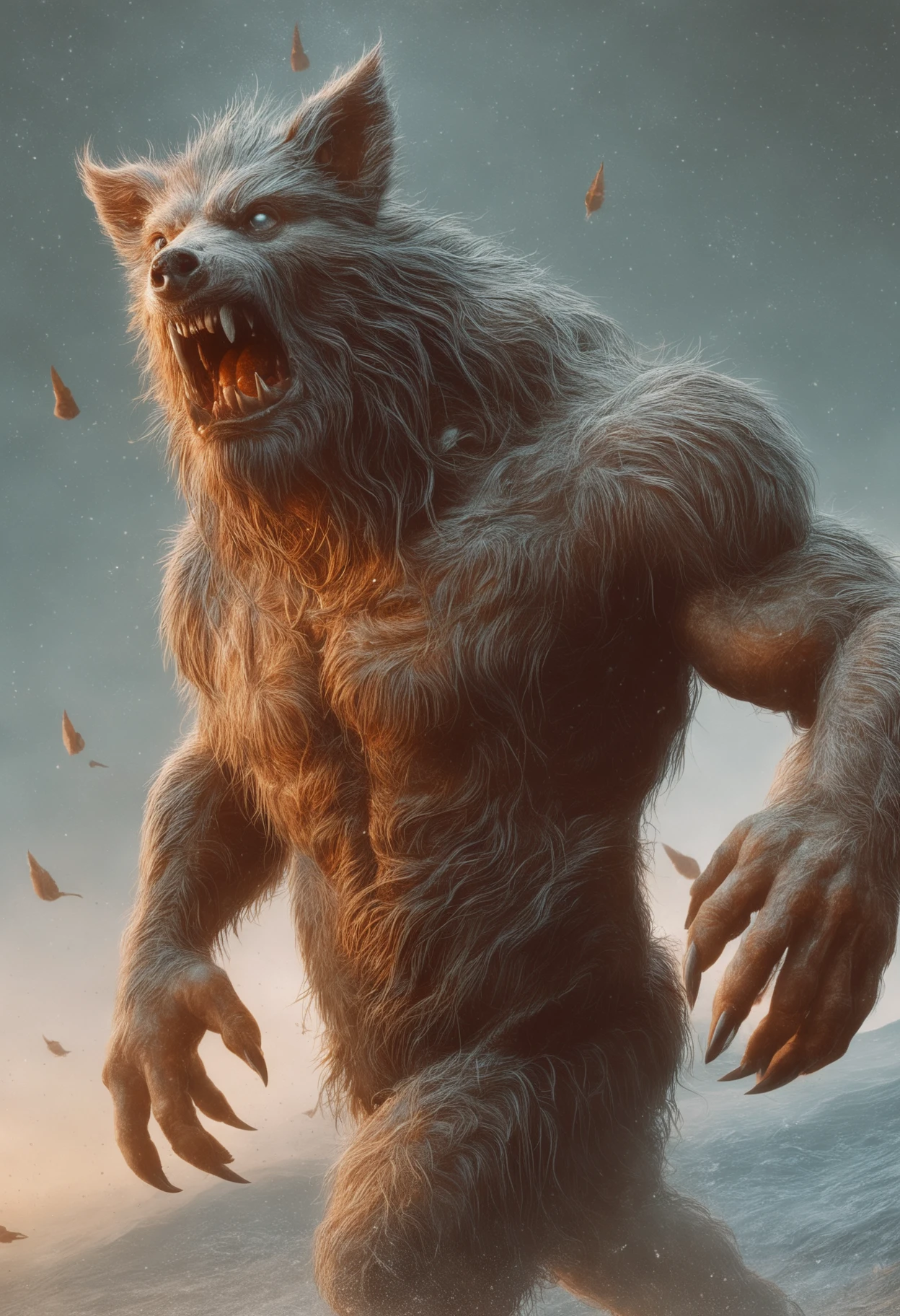 manbearpig, cinematic lighting, monster, <lora:manbearpig-10:0.8>