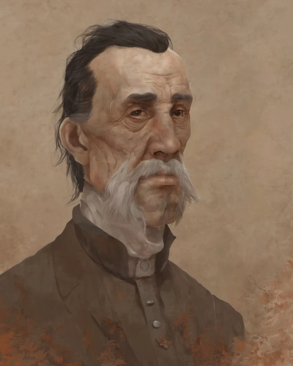 <lora:PathologicStyleXL:1>, portrait of a man , pathologic style