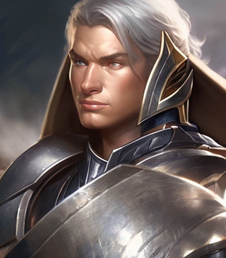 keyframe concept art, close up portrait, knight, armor, dnd art, nwpnn, by wlop, artgerm, tony sart, artstation