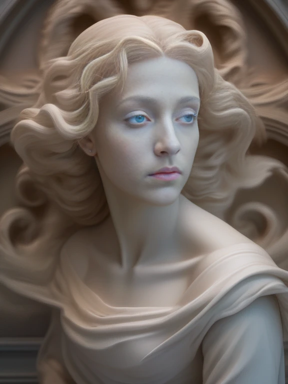 Moving sculptures inspired by Renaissance art, infused with surreal distortions, historical masterpieces come to life in a dream-like motion.,Leonardo Dreamotion