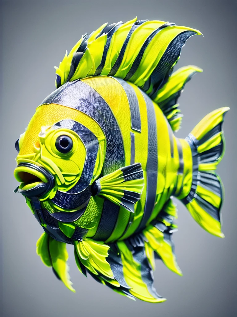 fish made of ral-reflectivest <lora:ral-reflectivest-sdxl:1>