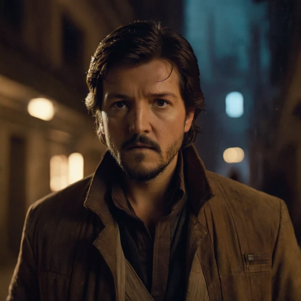 cinematic film still of <lora:Cassian Andor:1.2>
Cassian Andor a man walking down a dark alley at night In Star Wars Universe, shallow depth of field, vignette, highly detailed, high budget, bokeh, cinemascope, moody, epic, gorgeous, film grain, grainy