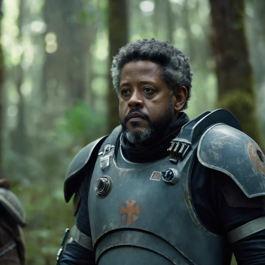 cinematic film still of <lora:Saw Gerrera:1.2>
Saw Gerrera a black man in armor Forest Whitaker In Star Wars Universe, shallow depth of field, vignette, highly detailed, high budget, bokeh, cinemascope, moody, epic, gorgeous, film grain, grainy