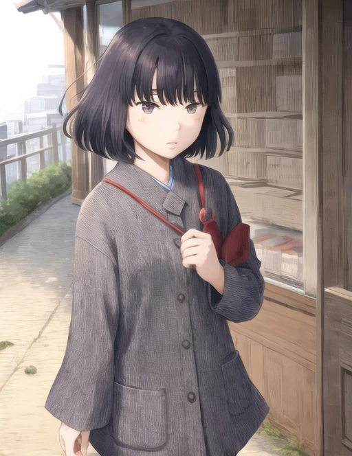 ((((Super Illustration Style:1.0)))),Highest quality,Best Anime,masterpiece,Ray Tracing, Global Illumination,bound, One person, alone, View your viewers, Cowboy Shot, Are standing,