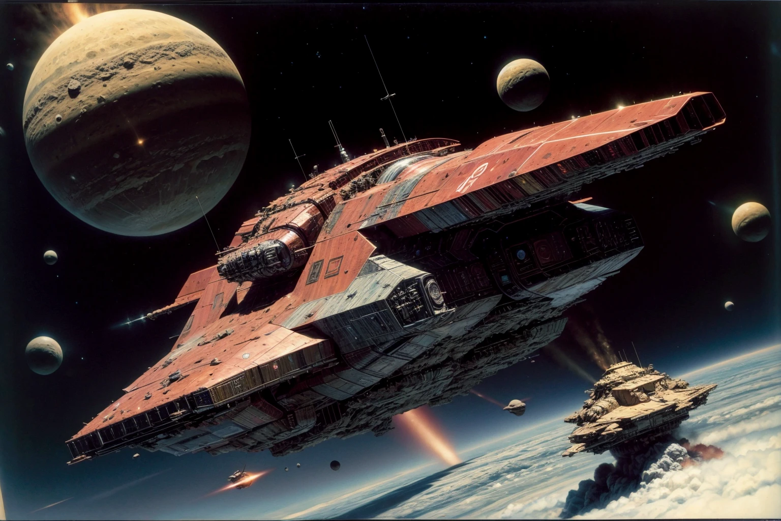 Terran Trade Authority space art style