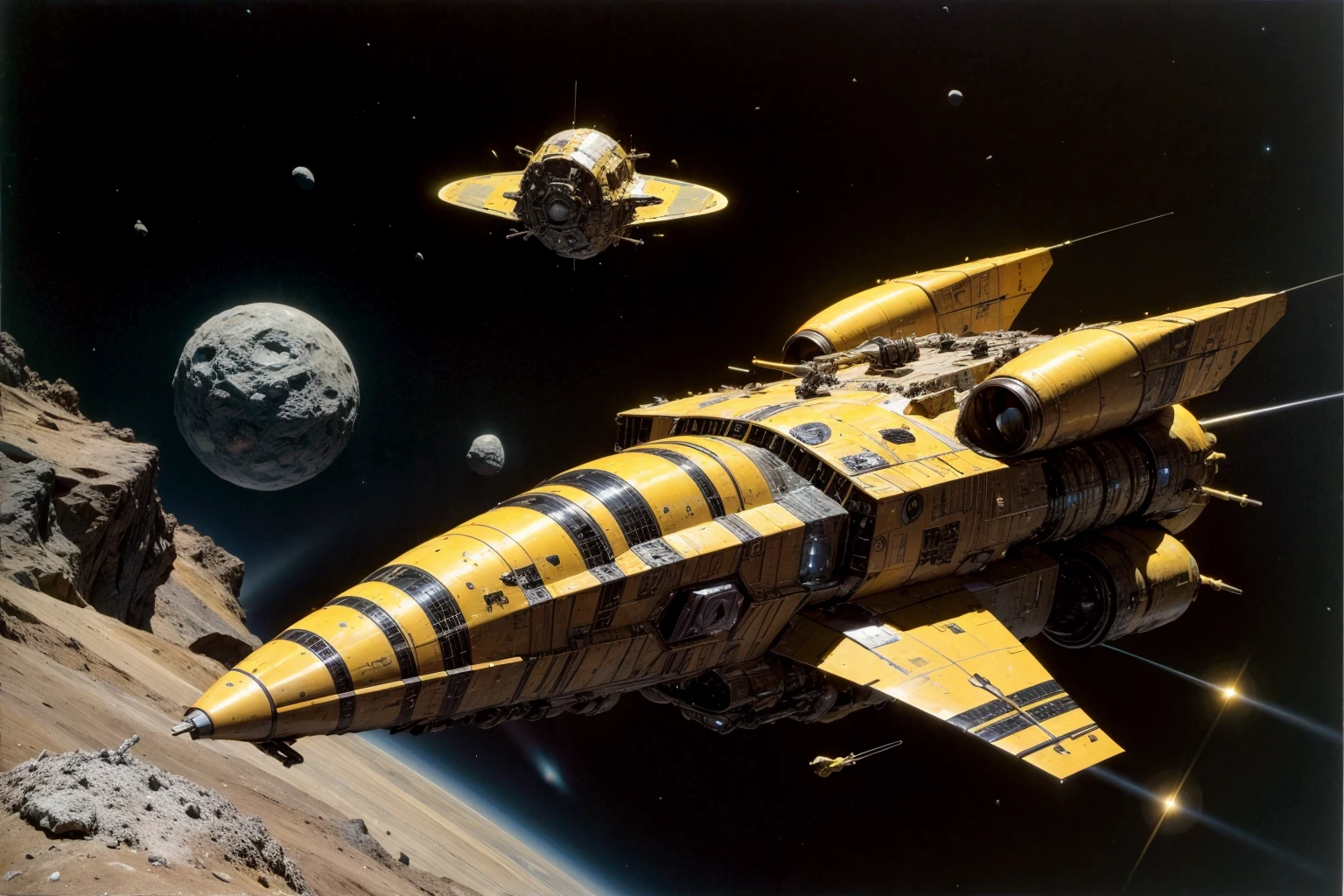 Terran Trade Authority space art style
