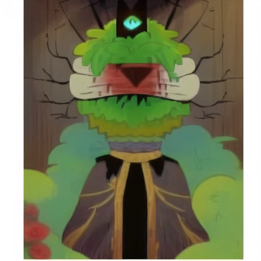 masterpiece, anime, <lora:leshy:1>, leshy