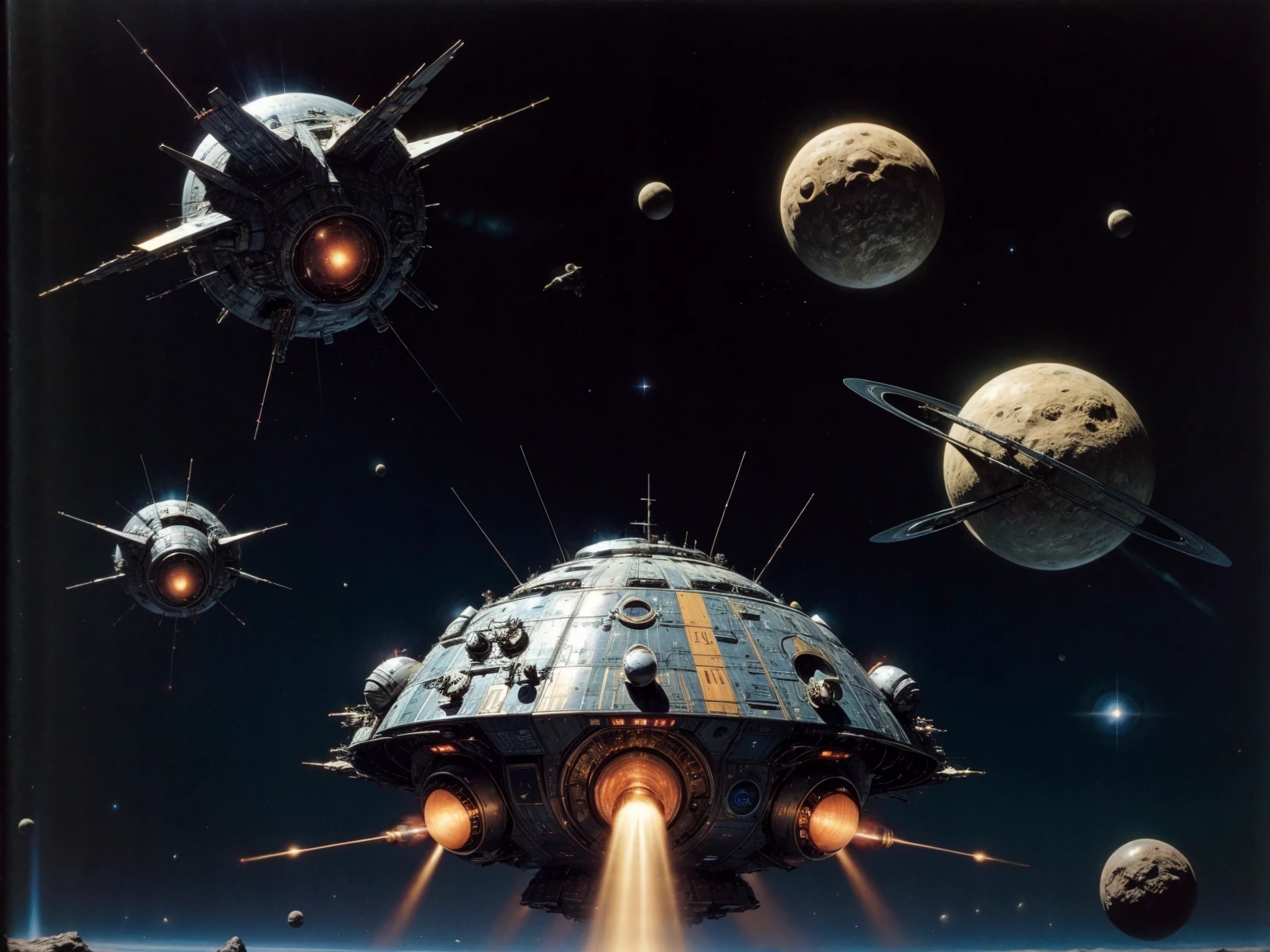 Terran Trade Authority space art style