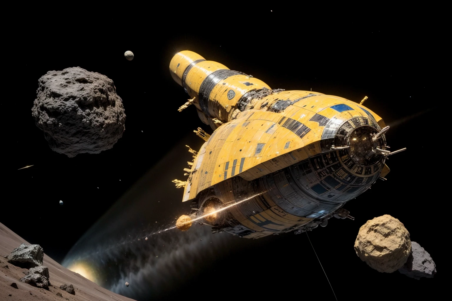 Terran Trade Authority space art style