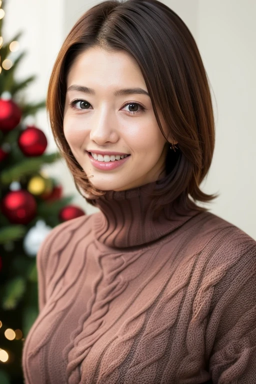 1girl,(wearing a turtleneck sweater),(winter jacket),(RAW photo, best quality), (realistic, photo-realistic:1.4), masterpiece, an extremely delicate and beautiful, extremely detailed, 2k wallpaper, Amazing, finely detail, extremely detailed CG unity 8k wallpaper, ultra-detailed, highres, soft light, beautiful detailed girl, extremely detailed eyes and face, beautiful detailed nose, beautiful detailed eyes,cinematic lighting,fireplace,(christmas tree,christmas decorations:1.2),perfect anatomy,smile,half body photo,hero angle
<lora:manabekaori_lora:0.7>