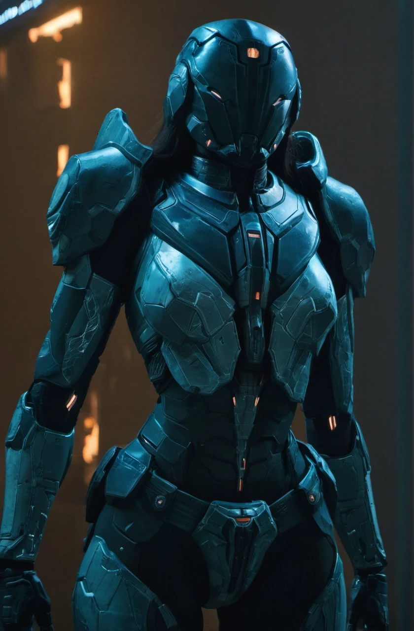 Rmnants <lora:remnantsXL-000005:0.8>,a full body of armored woman,omni structures in the background,glowing,science fiction <lora:add-detail-xl:1>