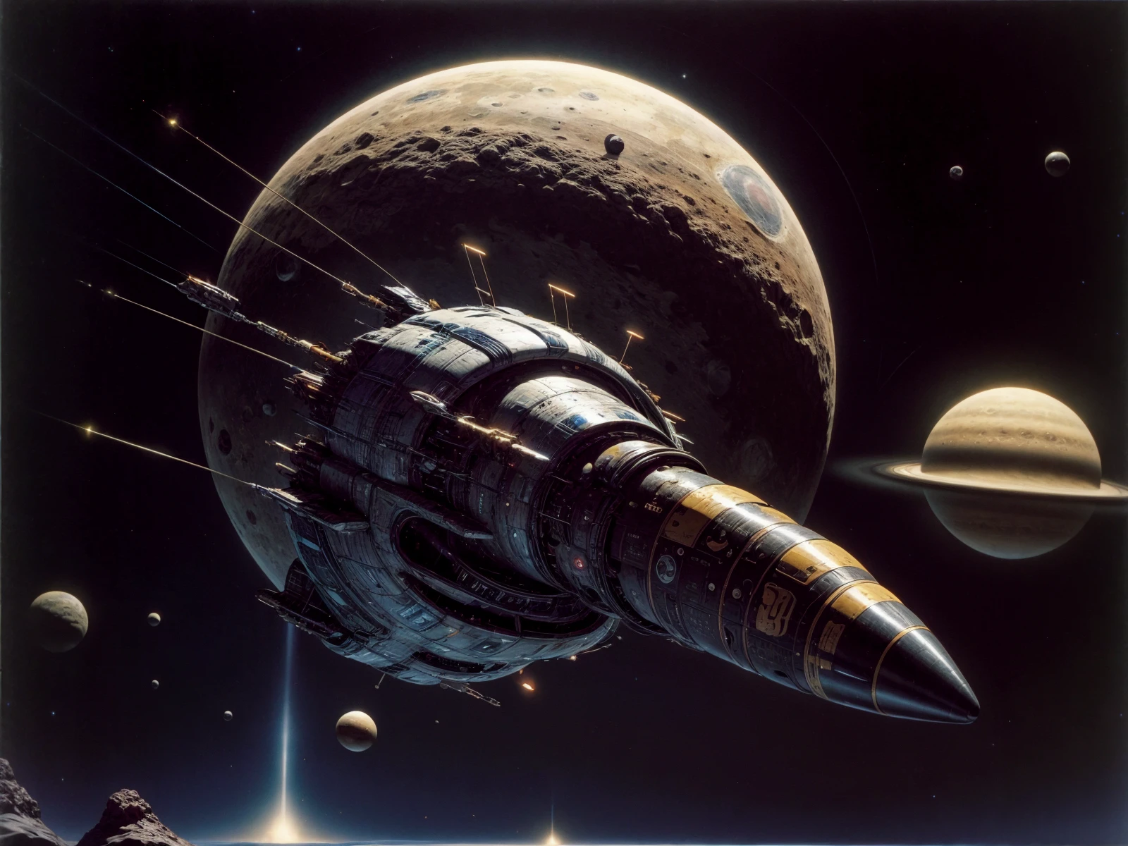 Terran Trade Authority space art style