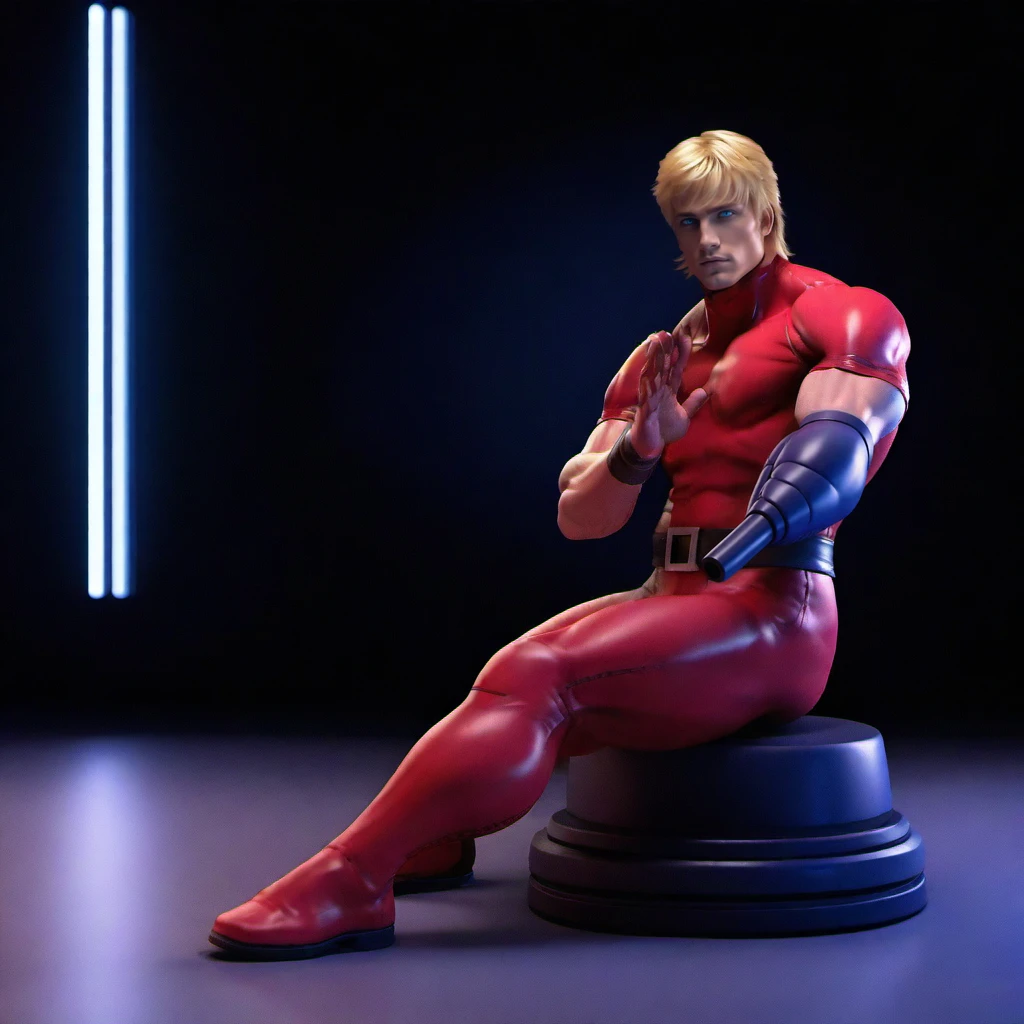 Cobra1024, a man dressed in red, ((full body)), a canon left arm, in a spaceship, cyberpunk background, highly detailed, photography, ultra sharp, film, bokeh, professional, 64k <lora:Cobra1024-000300:0.8> <lora:lcm_lora_sdxl:1>